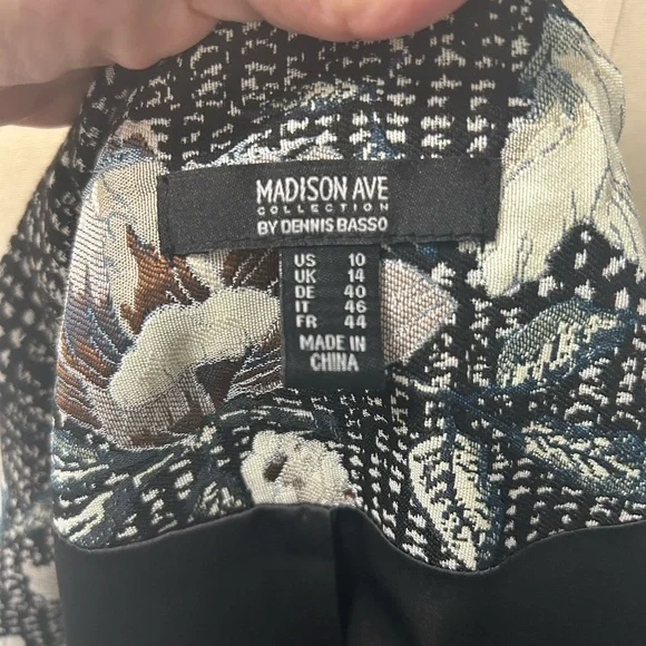 Floral Patterned Long Sleeve Dress jacket - Picture 5 of 6